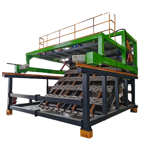 Chain plate flipping machine