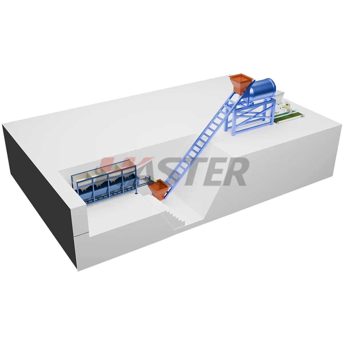BB fertilizer production line