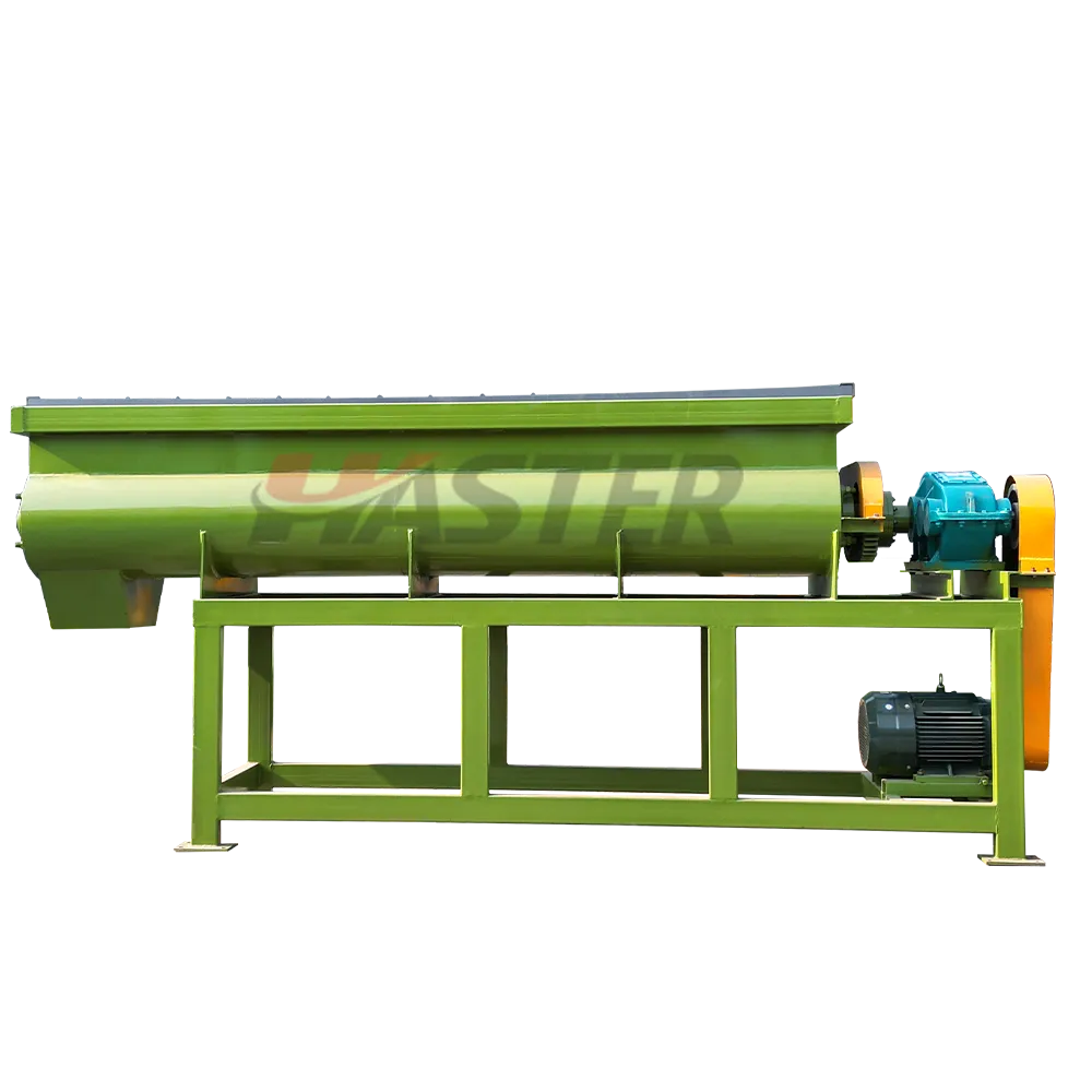 Double-shaft horizontal mixer